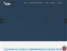 Tablet Screenshot of ccmi.de