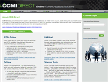 Tablet Screenshot of ccmidirect.ccmi.com